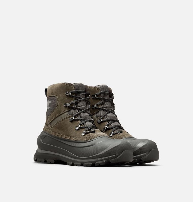 Botas Nieve Sorel Hombre - Buxton™ Lace Verde Oscuro - 58409-GHUN